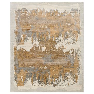 Surya Opulence Sterling Grey, Prairie Dust, Metallic Silver, Nickel and Light Silver 2" x 3" Area Rug, , large