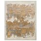 Surya Opulence Sterling Grey, Prairie Dust, Metallic Silver, Nickel and Light Silver 2" x 3" Area Rug, , large