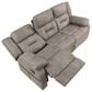 Steve Silver Abilene Manual Reclining Sofa with Drop-Down Console in Tan, , large