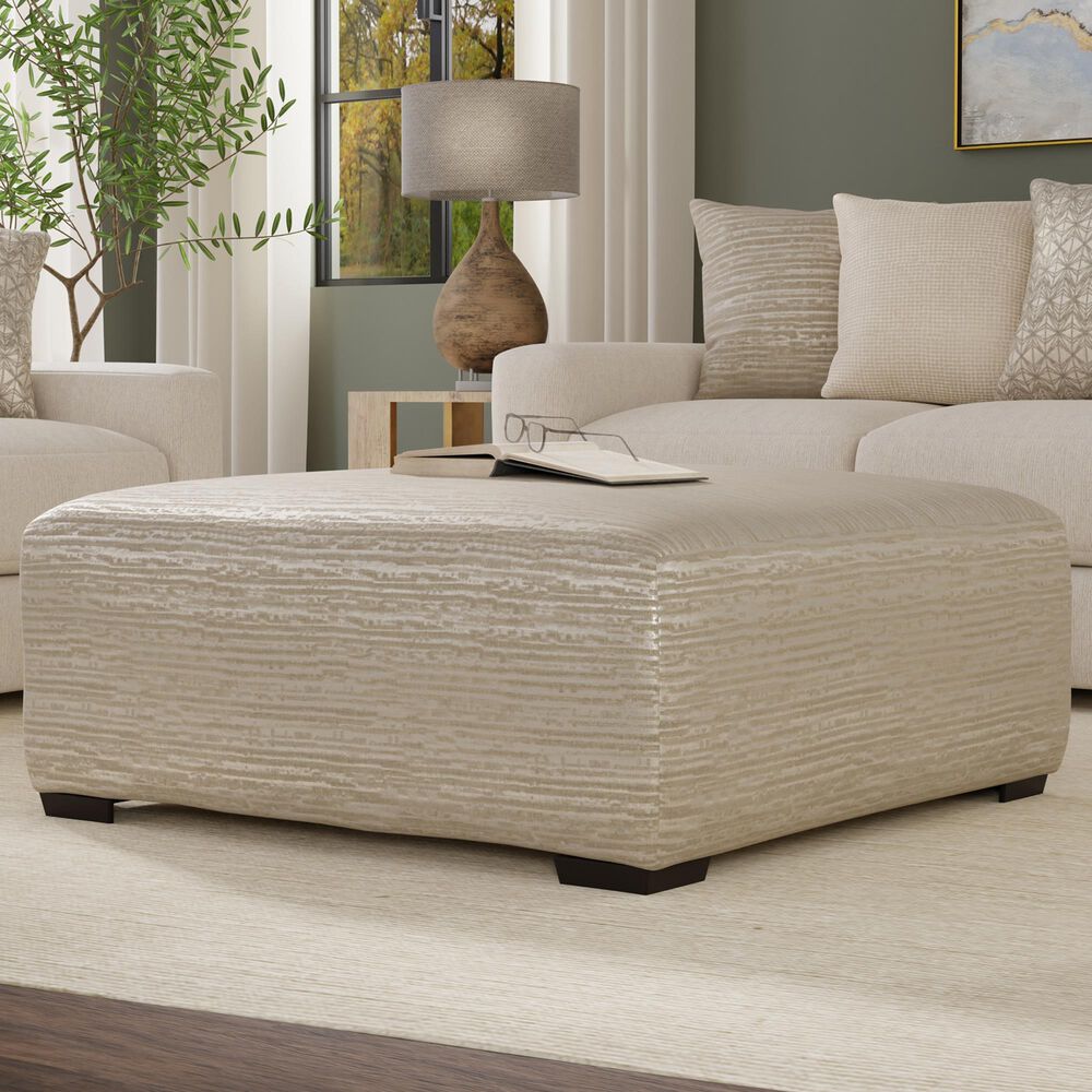 Jackson Furniture Hyde Park Cocktail Ottoman in Porcelain, , large