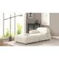 Jennifer Taylor Home Marcel Cocktail Ottoman in Ivory White, , large