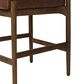 Four Hands Jazelle Counter Stool with Altair Sienna Upholstery in Tan Oak, , large