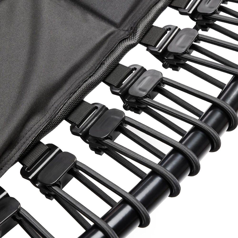 Sunny Health &amp; Fitness 40" Premium Indoor and Outdoor Exercise Trampoline in Black, , large