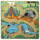 Melissa & Doug Prehistoric Playground Dinosaur Rug, , large