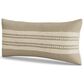 Ann Gish Echelon 16" x 36" Lumbar Throw Pillow in Natural, , large