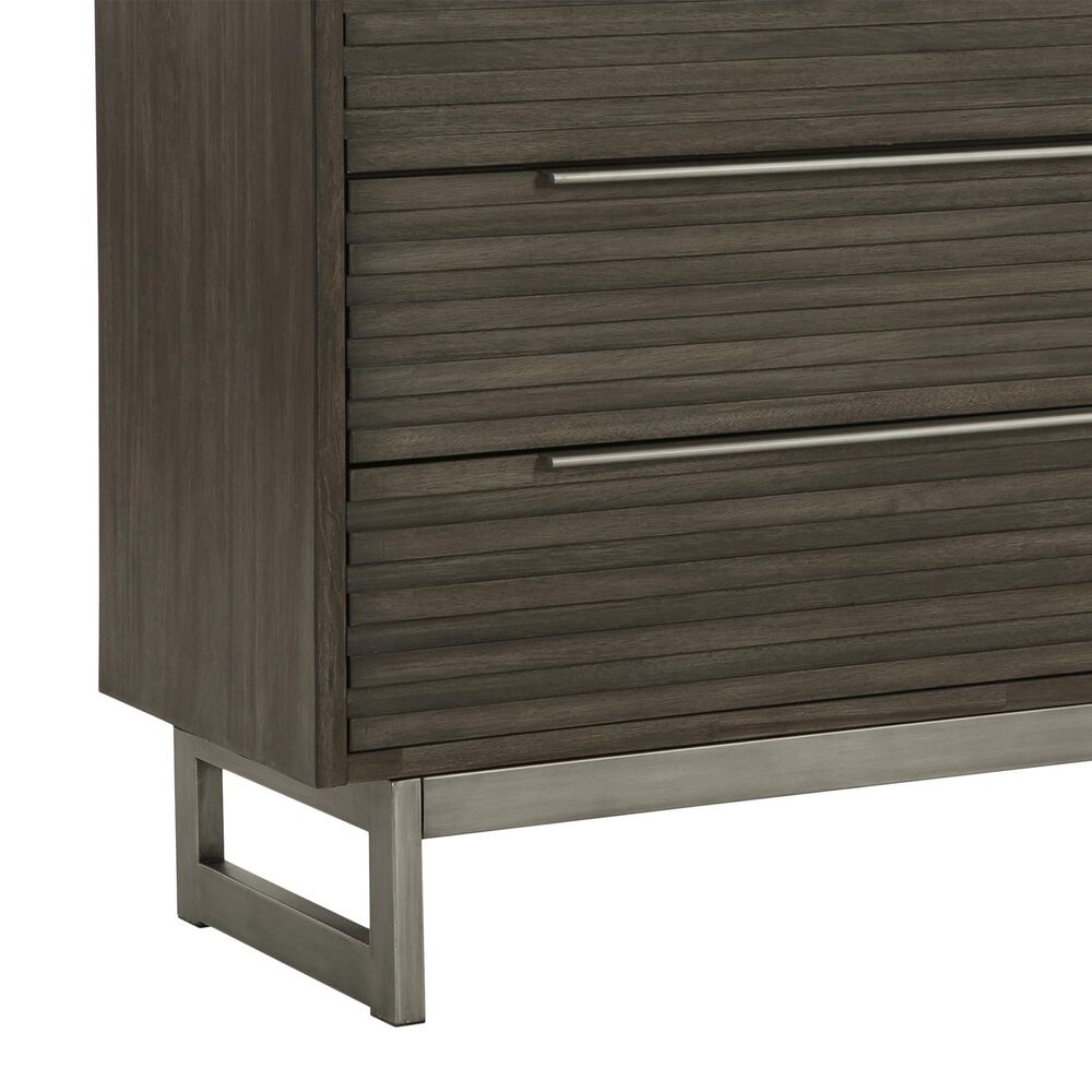 Ashley Arkenton 3-Drawer Dresser in Grayish Brown and White, , large