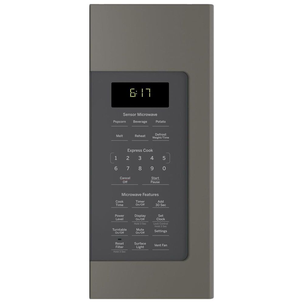GE Appliances 1.7 Cu. Ft. Over-the-Range Microwave with Sensor in Slate, , large