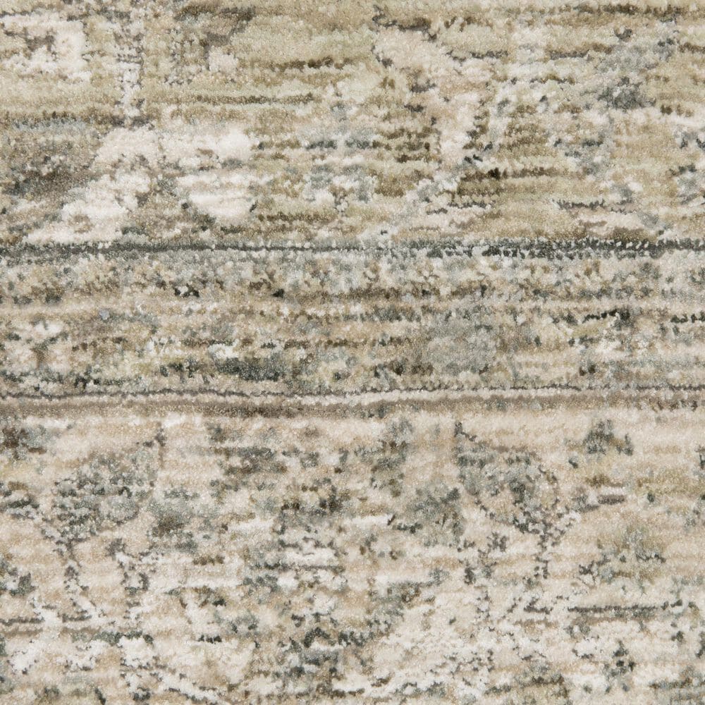 Oriental Weavers Avalon AVA03 Beige and Grey 2'7" x 7'7"Runner, , large