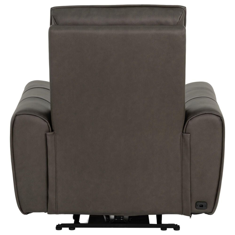 Aurora Furnishings Zero Gravity Power Recliner with Power Headrest in Dallas Espresso, , large