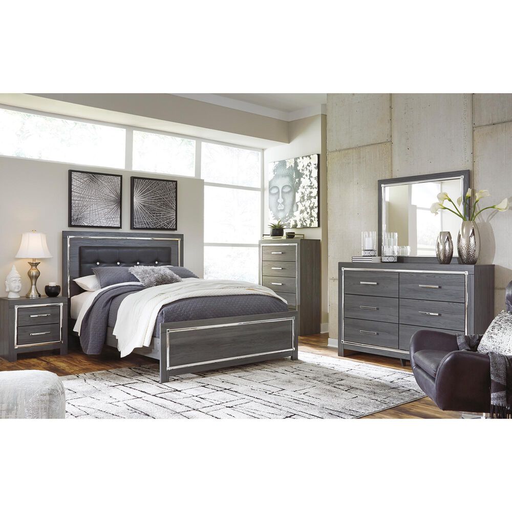 Ashley Lodanna 6 Drawer Dresser in Gray, , large