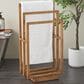 Maple and Jade Modern Closet Quilt Rack in Brown, , large