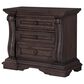Sasha Lee Bellmeade 3-Drawer Nightstand in Distressed Medium Oak, , large