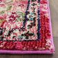Safavieh Monaco MNC243D-24 2"2" x 4" Pink/Multi Area Rug, , large