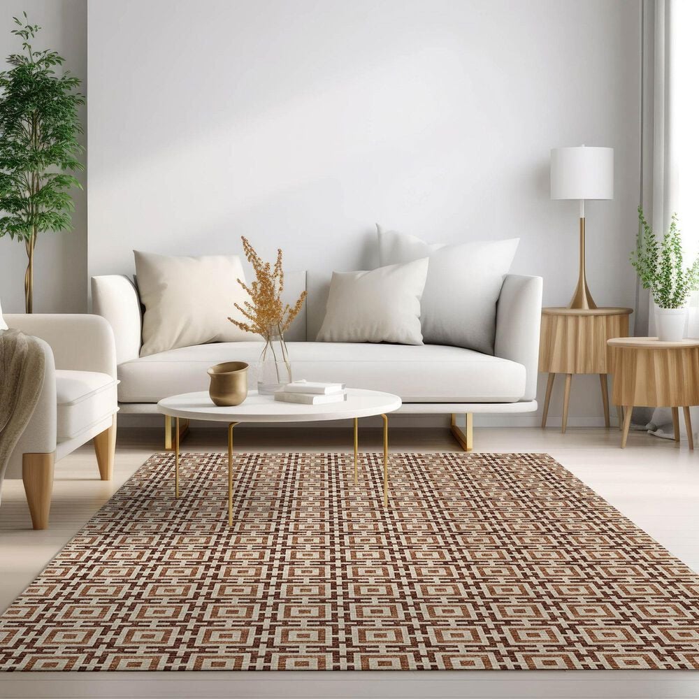 Dalyn Rug Company Marlo 10&#39; x 14&#39; Paprika Indoor/Outdoor Area Rug, , large