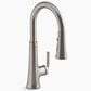 Kohler Tone Pull Down Kitchen Sink Faucet in Vibrant Stainless, , large