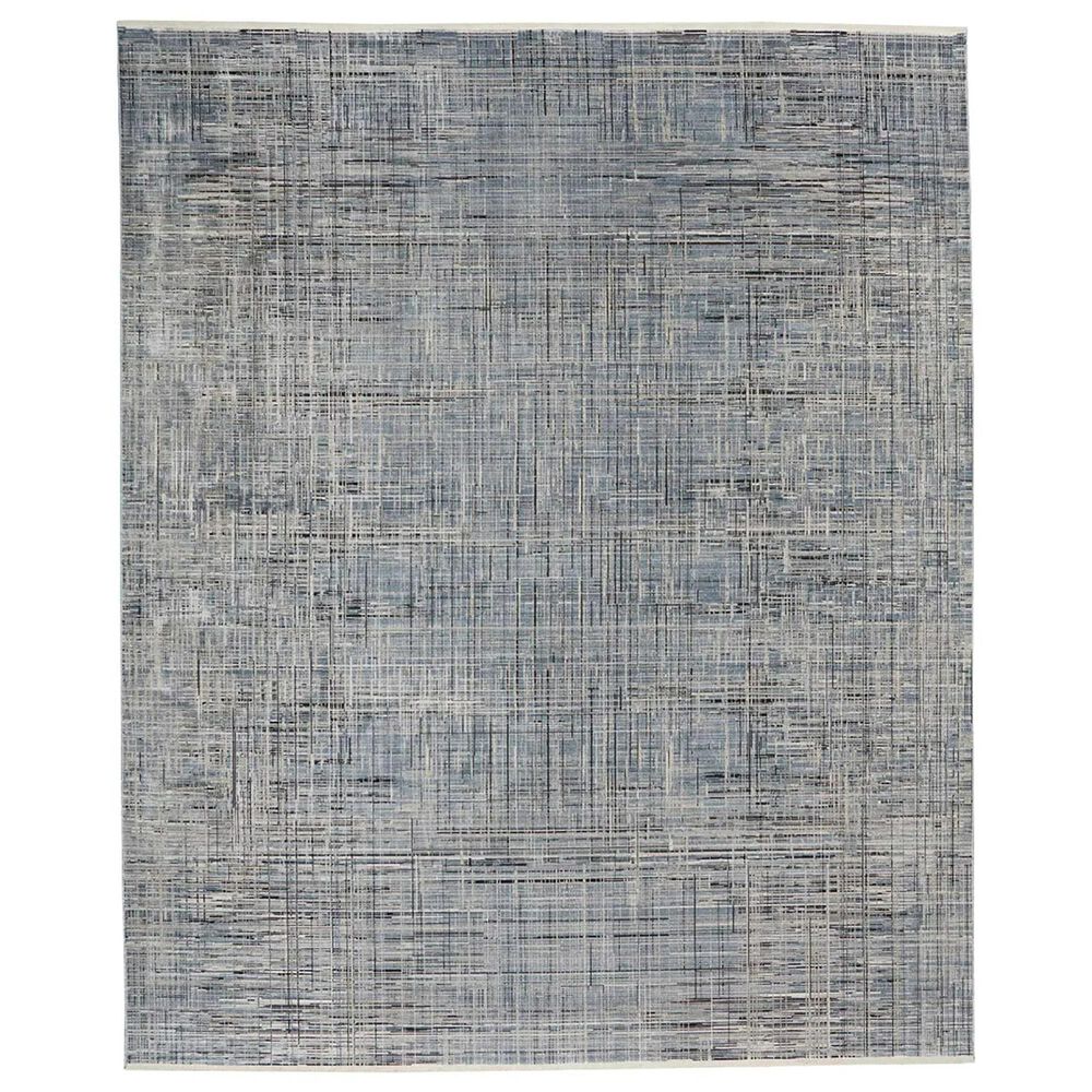 Nourison Balian 5"3" x 7"3" Blue Area Rug, , large