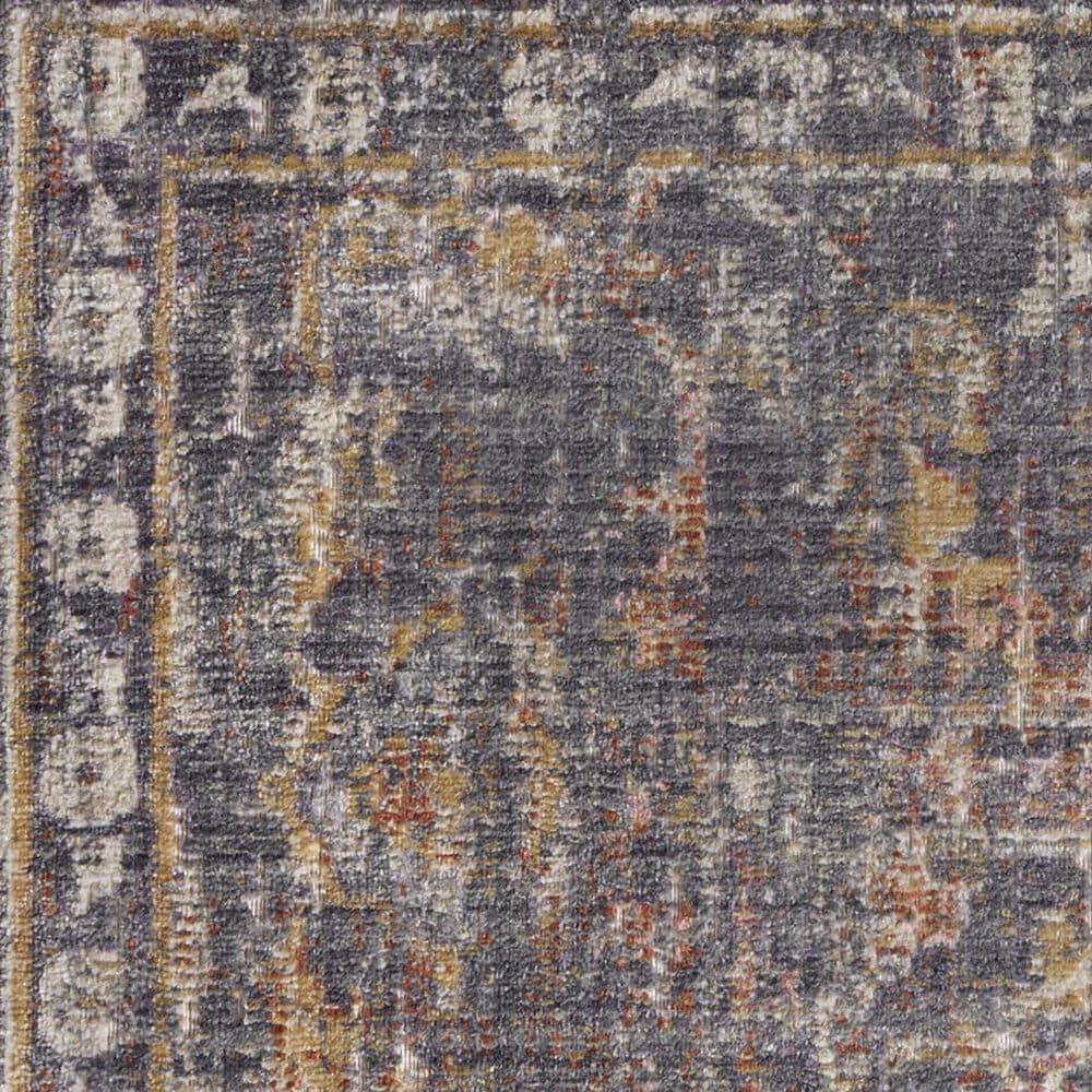 Chris Loves Julia x Loloi Rosemarie 3&#39;2&quot; Round Graphite and Multicolor Area Rug, , large