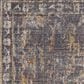 Chris Loves Julia x Loloi Rosemarie 3"2" Round Graphite and Multicolor Area Rug, , large