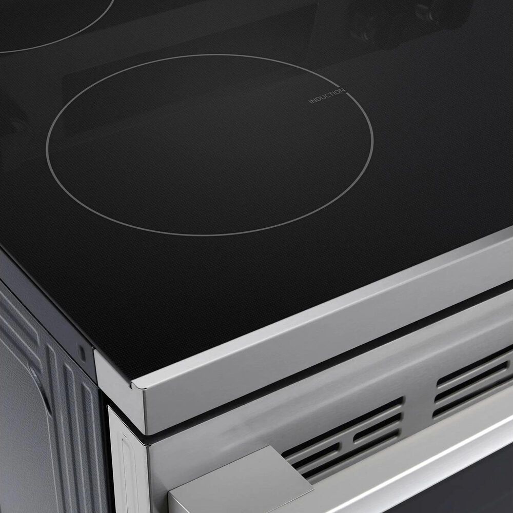 LG 6.3 Cu. Ft. Smart Freestanding Induction Range in Stainless Steel, , large