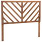 Baxton Studio Belisma King Slat Headboard in Ash Walnut, , large