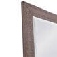 Bassett Mirror Company Juniper Floor Mirror in Silver, , large