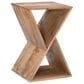 Linon Home Decor Trevor Side Table in Natural, , large