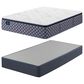 Serta Perfect Sleeper Select Leawood Plush Pillow Top Twin XL Mattress with Low Profile Box Spring, , large