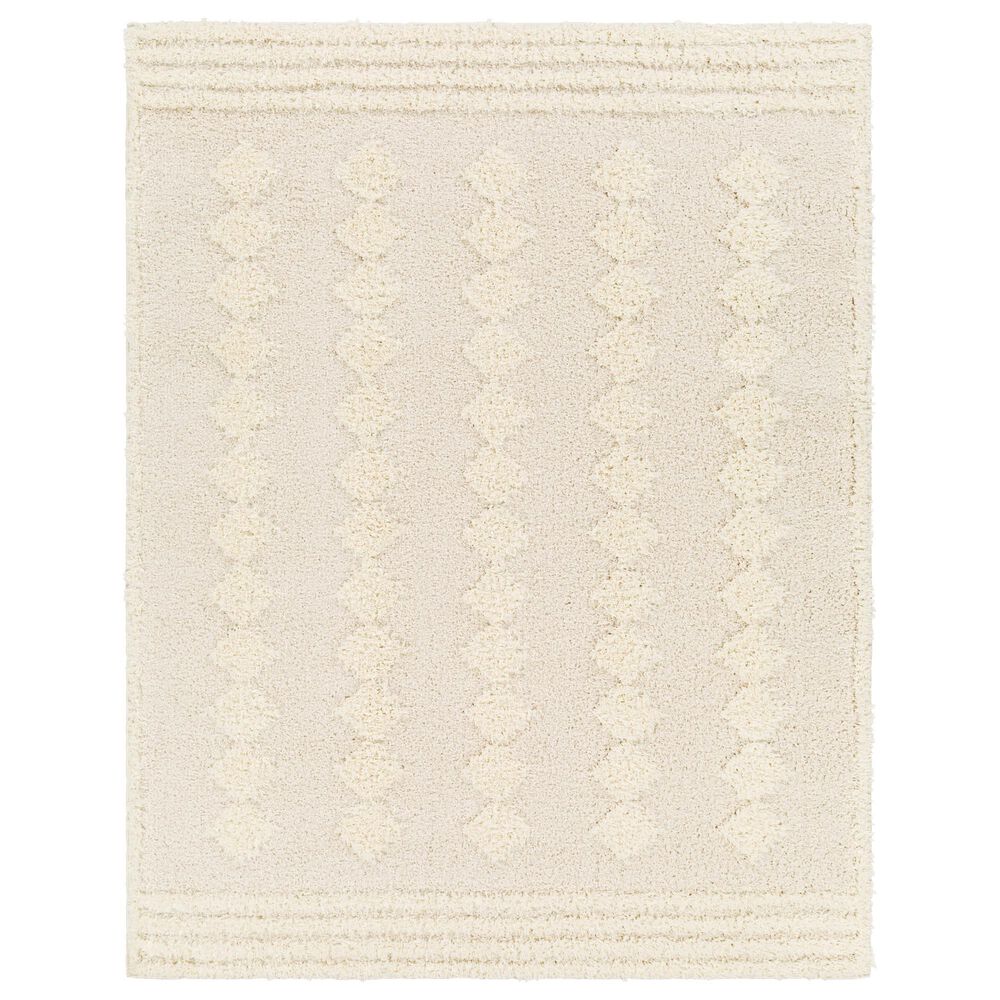 Surya Rodos RDO2319 6"7" x 9" Beige and White Area Rug, , large