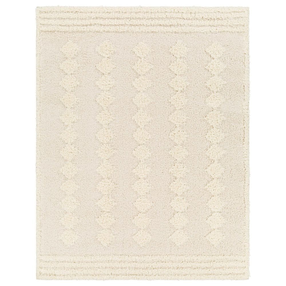Surya Rodos RDO2319 6"7" x 9" Beige and White Area Rug, , large