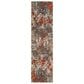 Safavieh Monaco MNC225H-212 2"2" x 12" Grey/Orange Runner, , large