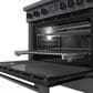 Bosch 36" Freestanding Dual Fuel Range in Black Stainless Steel, , large