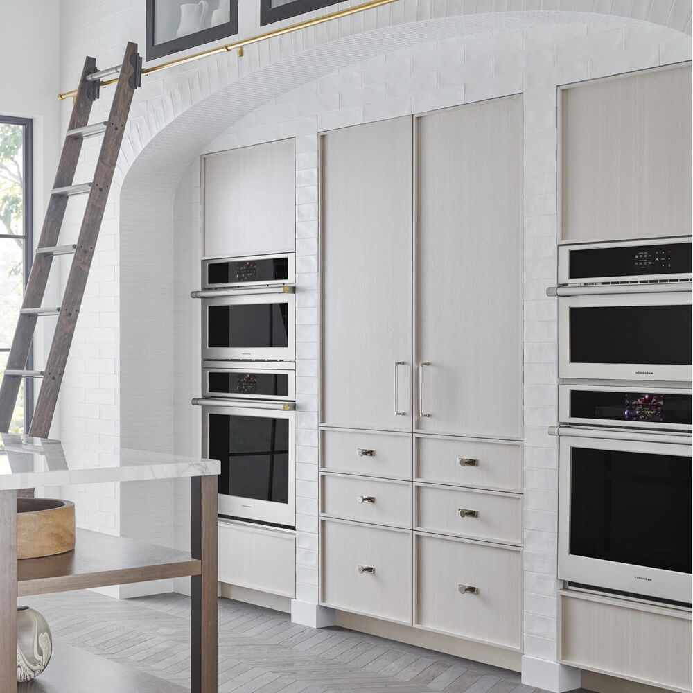 Monogram 24&quot; Integrated Column Freezer with Left Handle - Panel Sold Separately, , large