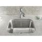 Blanco Stellar 23" Laundry Single Bowl Kitchen Sink in Stainless Steel, , large