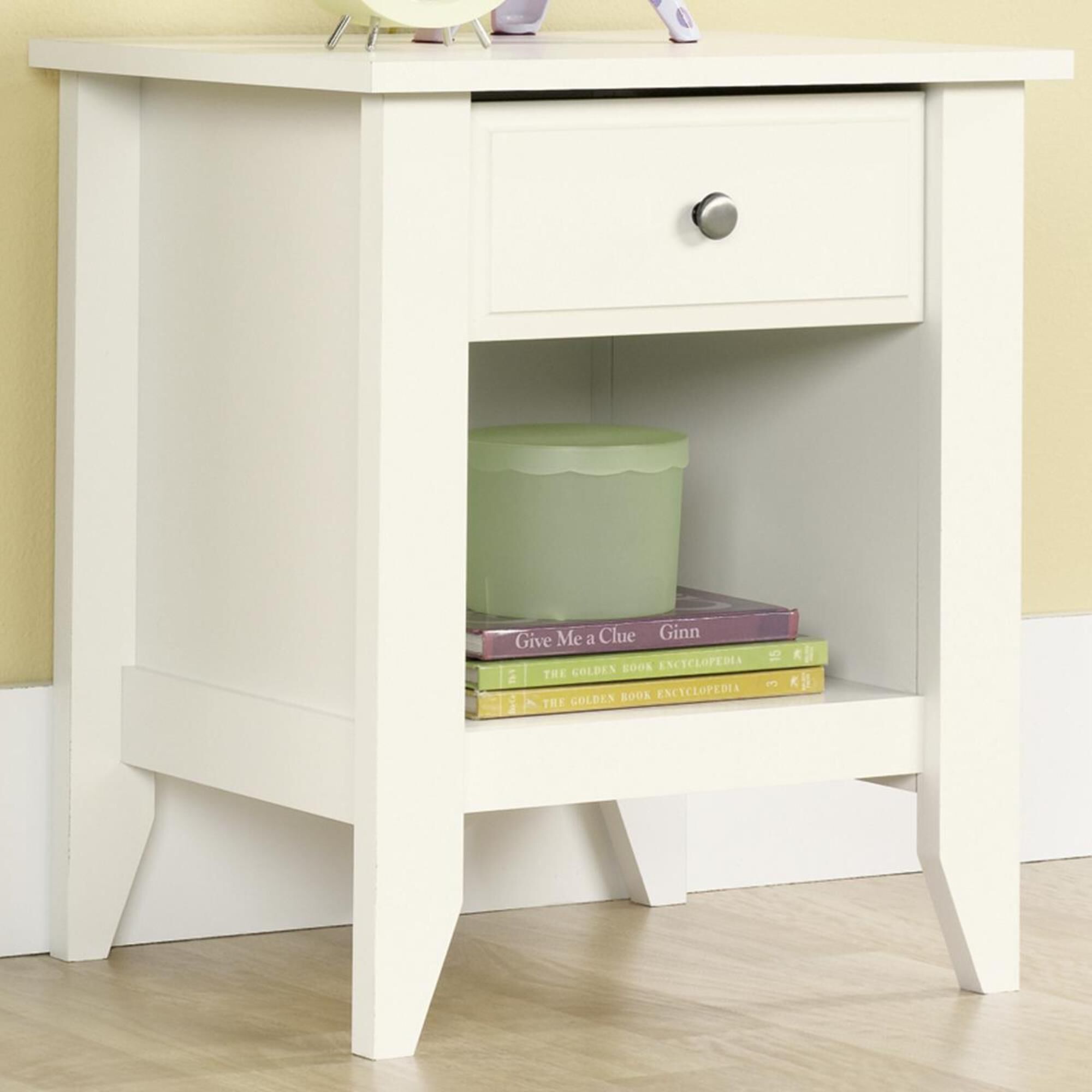 Sauder shoal cheap creek nightstand white