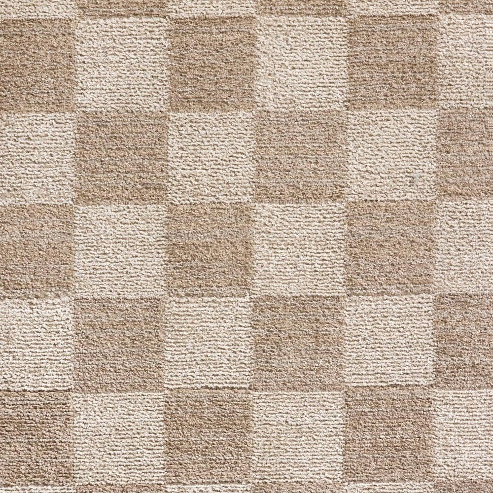 Chris Loves Julia x Loloi Calvin Pebble and Ivory 5'3" Round Area Rug, , large