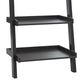 Hearth and Haven 5-Shelf Ladder Bookcase in Espresso, , large