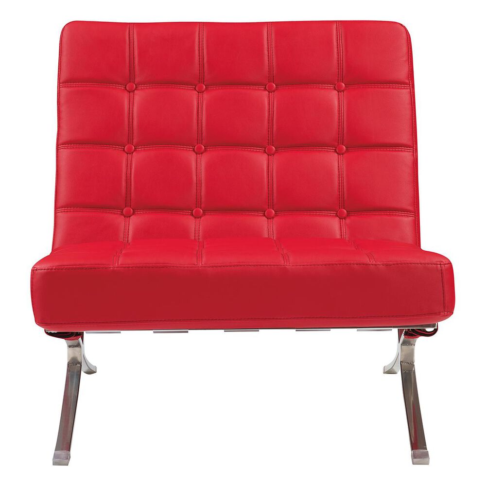 Global Furniture USA Natalie Accent Chair in Red, , large