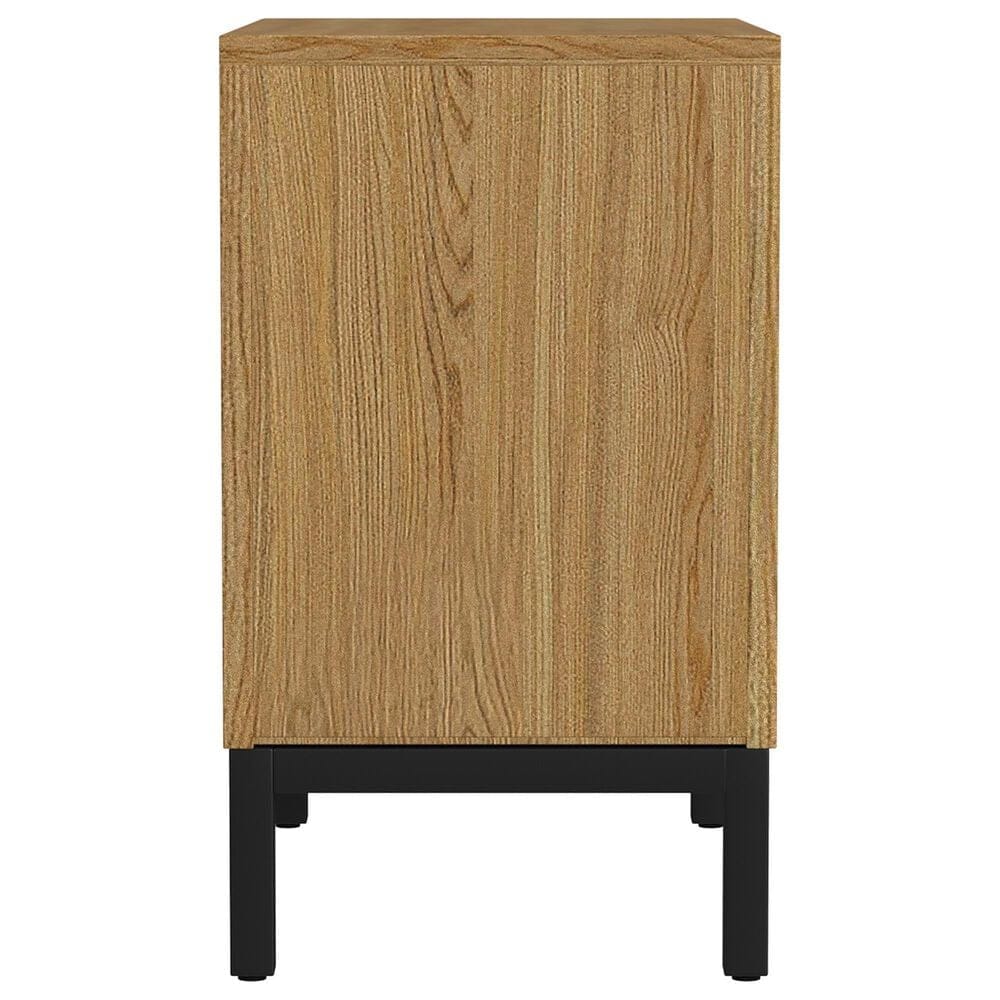 Hawthorne Furniture Newport Chairside Table in Natural Oak, , large