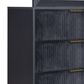 New Heritage Kailani 4-Piece King Bedroom Set in Black and Gold, , large