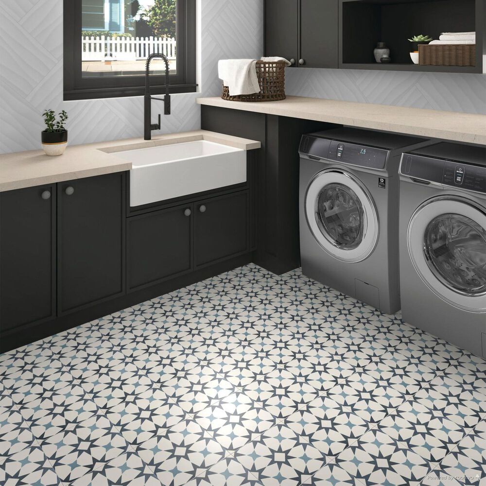 Dal-Tile Memoir Cosmo Blue 12&quot; x 12&quot; Ceramic Tile, , large
