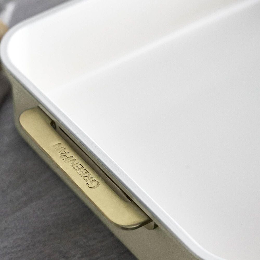 Green Pan Reserve Bakeware 13" x 9" Cake Pan in Cream, , large