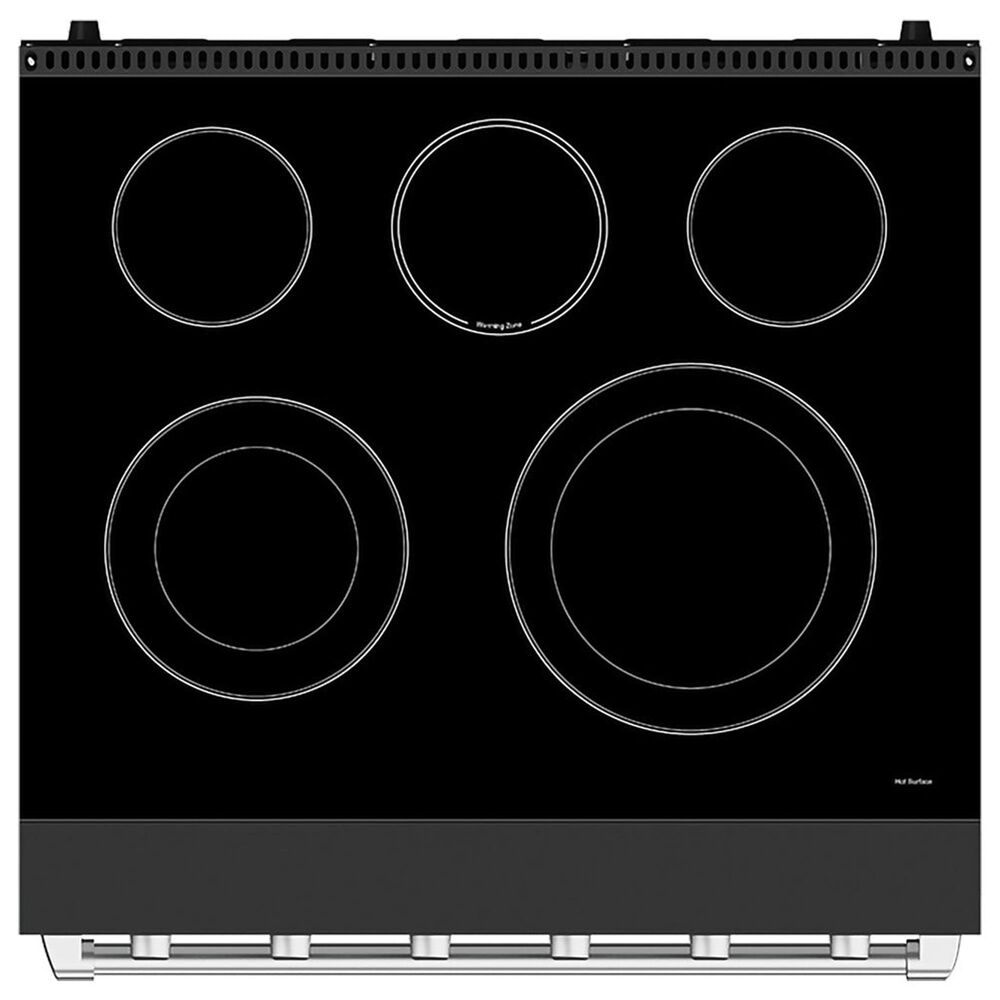 Thor Kitchen Gordon Ramsay 4.6 Cu. Ft. Professional Freestanding Electric Range with Stainless Steel Handle Kit in Black, , large
