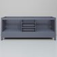 Lexora Home Jacques 72" Double Bathroom Vanity in Dark Grey with 2 cm White Quartz Top and Rectangular Sinks, , large