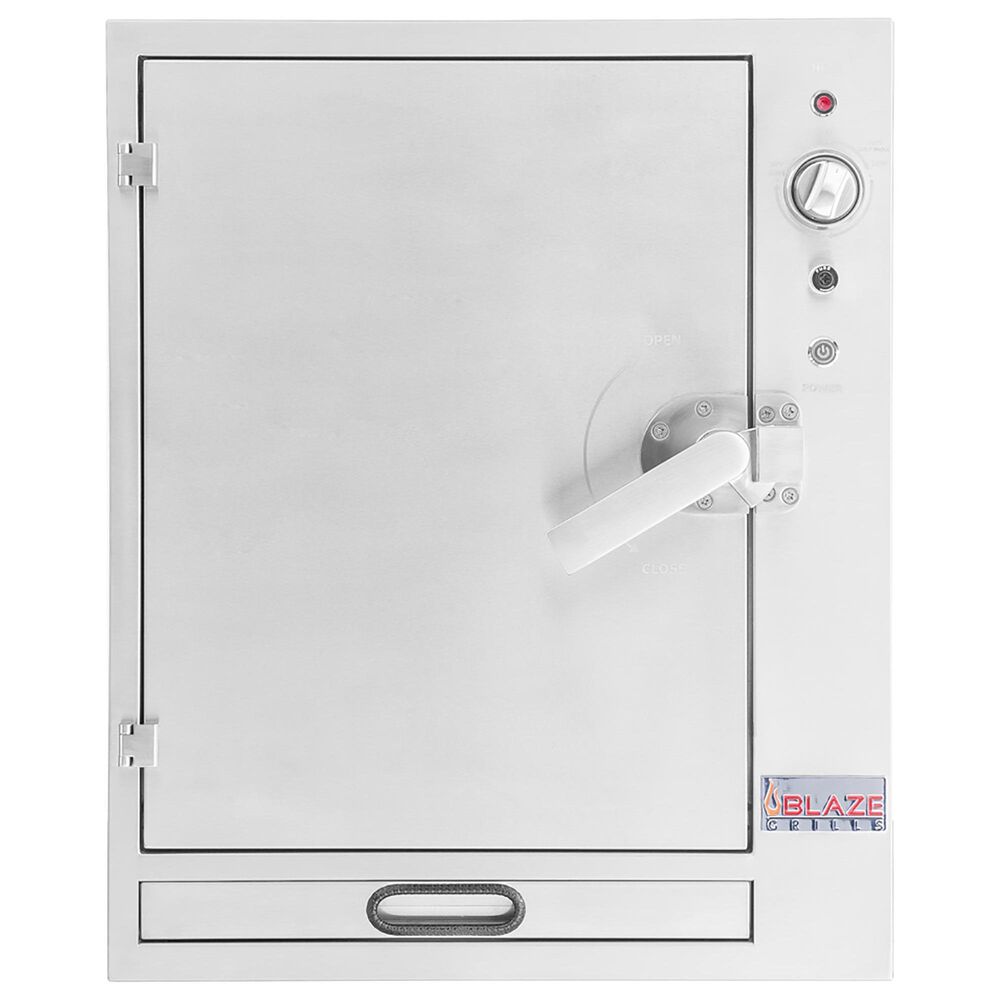 Blaze 26" Built-In Electric Smoker in Stainless Steel, , large