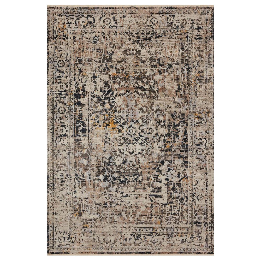 Loloi Leigh 2"7" x 7"8" Charcoal and Taupe Runner, , large