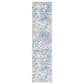 Safavieh Lagoon LGN570M 2" x 8" Ivory and Blue Runner, , large