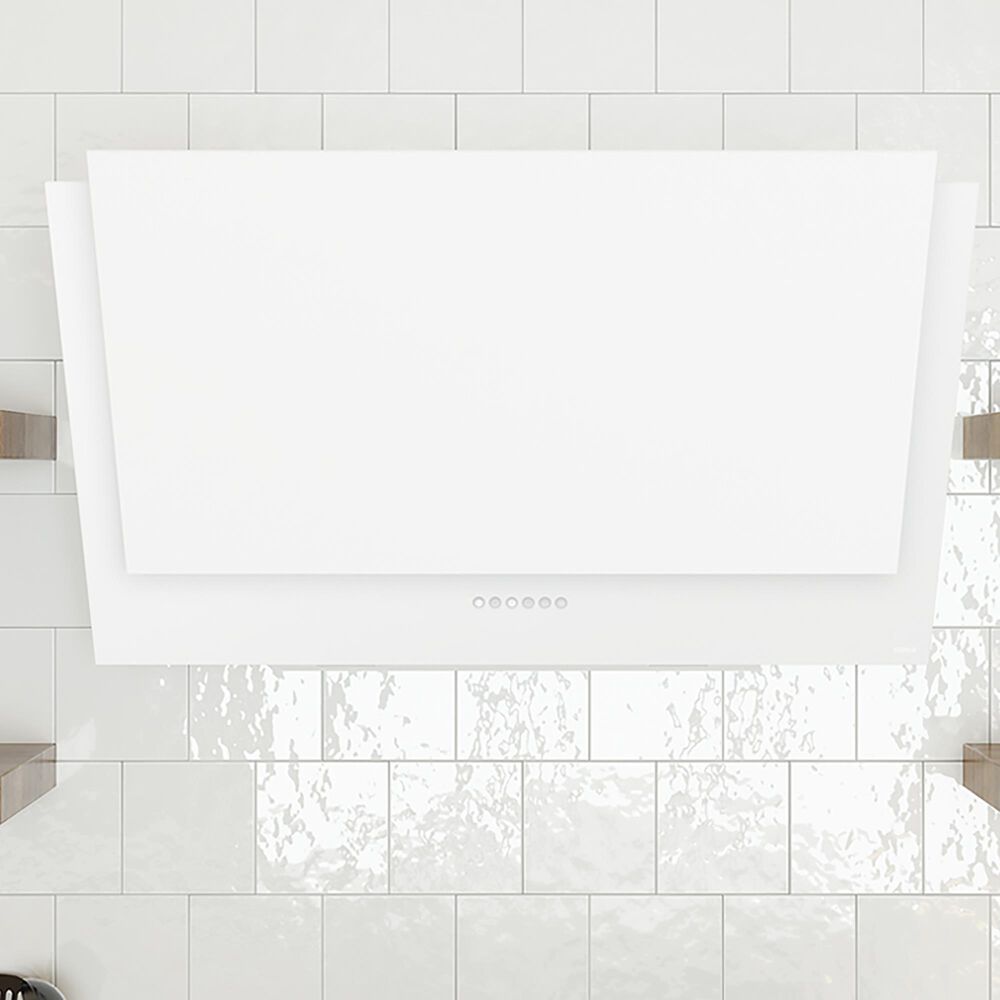 Zephyr Apex 36&quot; Wall Mounted Range Hood in White, , large