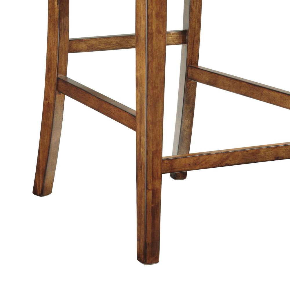 Ashley Ralene Upholstered Counter Stool in Medium Brown &#40;Set of 2&#41;, , large