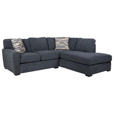 Jonathan Louis Artemis 2-Piece Right Facing Stationary Sectional with Chaise in Adelaide Jeans, , large