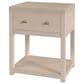 Butler Specialty Company Nora 1-Drawer 21" Nightstand in Taupe, , large
